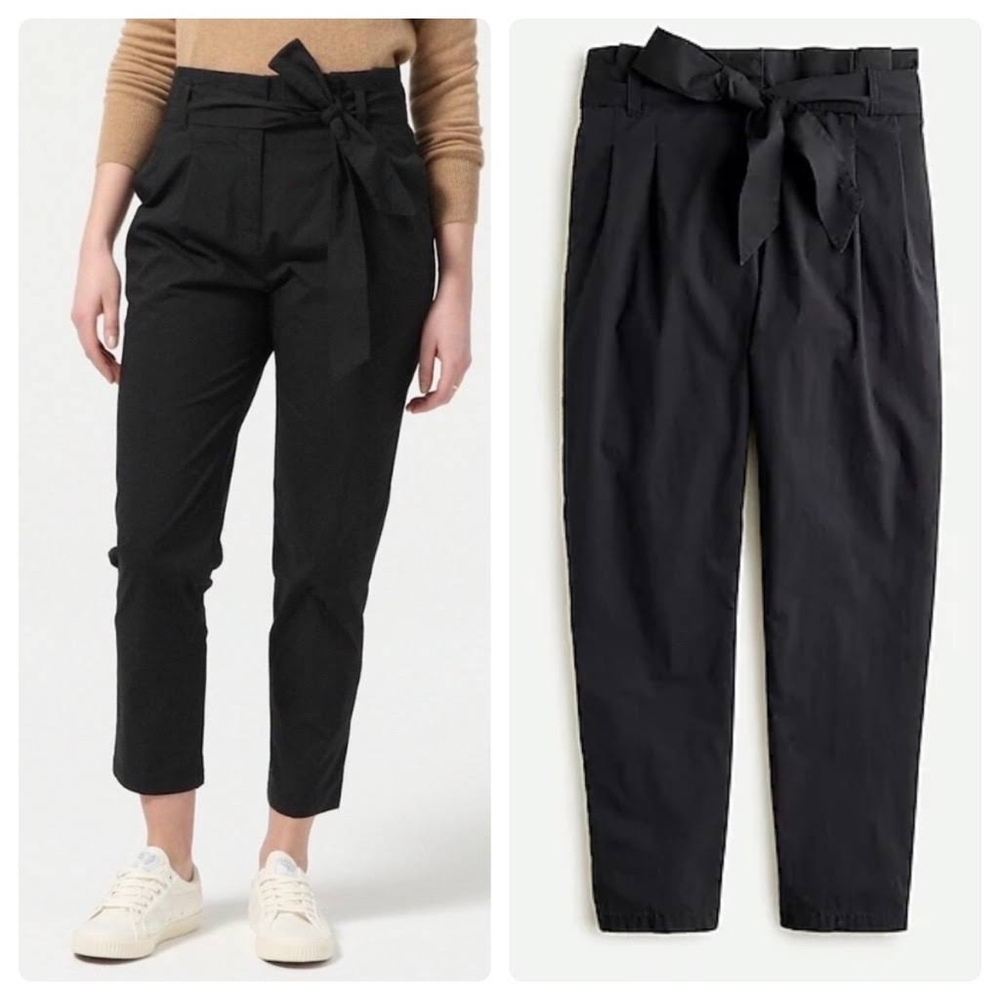 J.Crew Highwaist Tapered Poplin Pant
